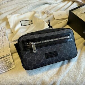 Gucci GG Black Belt Bag